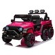 preview thumbnail 67 of 78, 24V Off-Road Style Kids Pickup Ride-On Truck with 4-Wheel Suspension, Multi-Functional Control, and Parental Remote