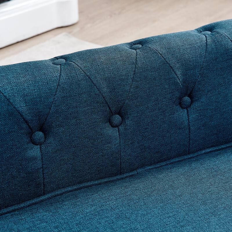 Roomfitters Elegant Rectangle Pet Sofa Bed for Small and Medium Dogs, Elevated Dog Couch with Cushions, Durable Dog Bed