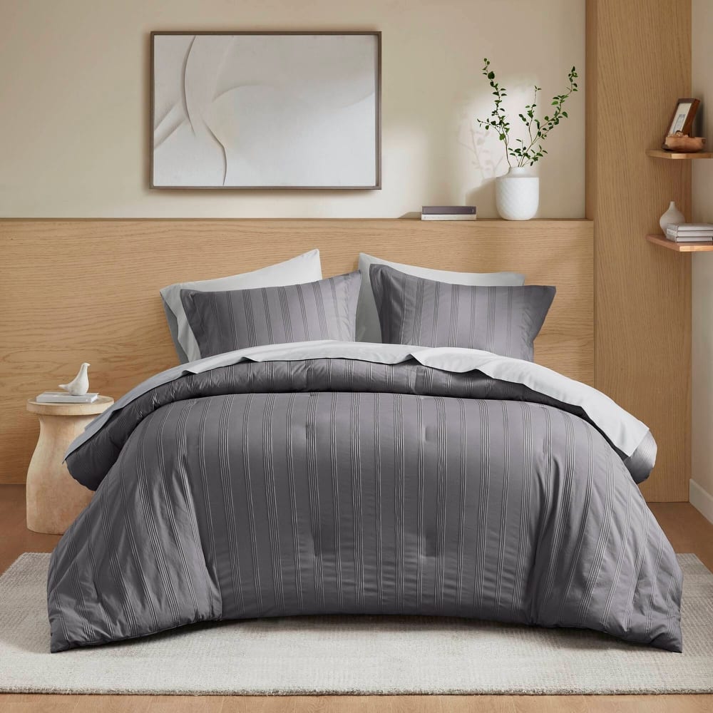 Chelsea Square Logan Woven Striped Comforter Set