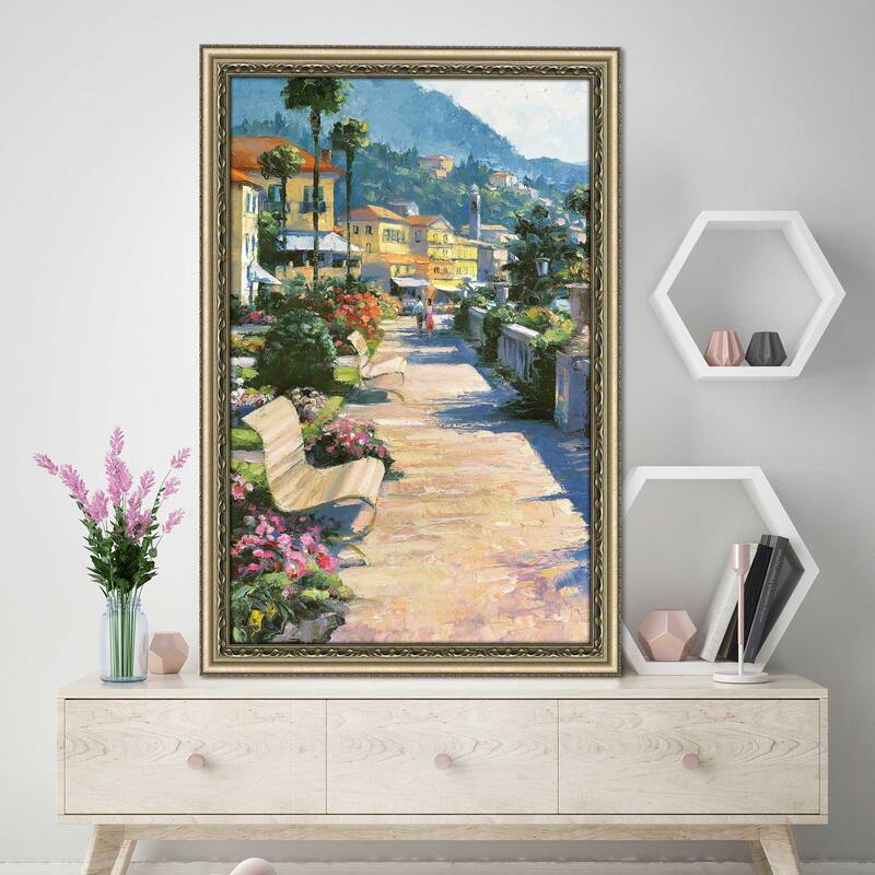 "Bellagio Promenade" by Howard Behrens I Print on Acrylic