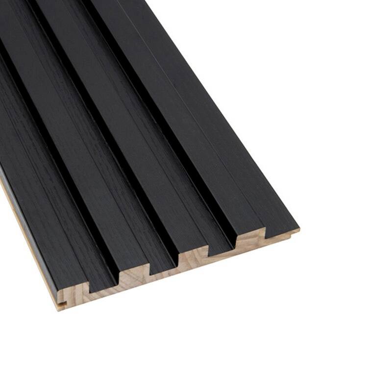 93 in. x 6 in x 0.8 in. Solid Wood Wall Siding Board (Set of 3pc) - 3pc+1pc EndTrim