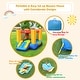 preview thumbnail 8 of 9, Costway Inflatable Bouncer Kids Slide Bounce House for Indoor Outdoor - 6.5ft (L) X 8.3ft (D) X 5.2ft (H)