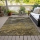 preview thumbnail 25 of 84, Machine Washable Indoor/ Outdoor Chantille Modern Abstract Rug