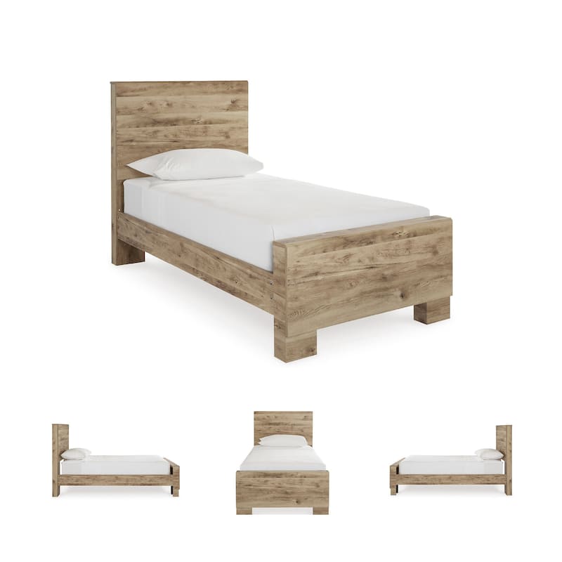 Signature Design by Ashley Hyanna Tan Brown Panel Bed