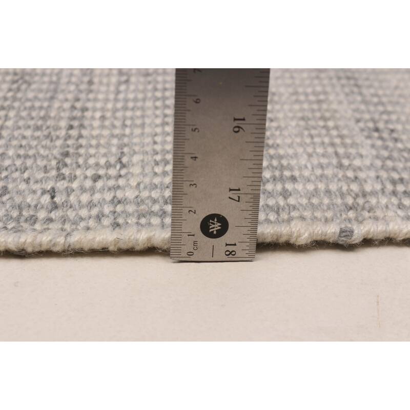 Boho Grey Kilim 4'11" x 8'1" - 4'11 x 8'1