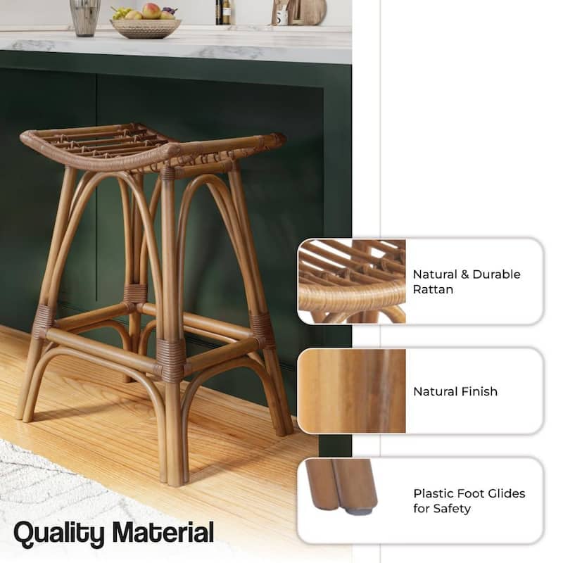 NPD Furniture Imari Rattan Counter Stool