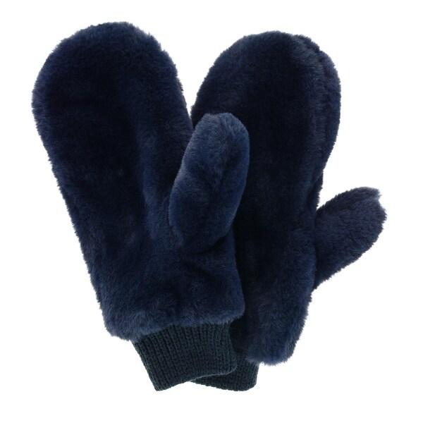 womens fur mittens