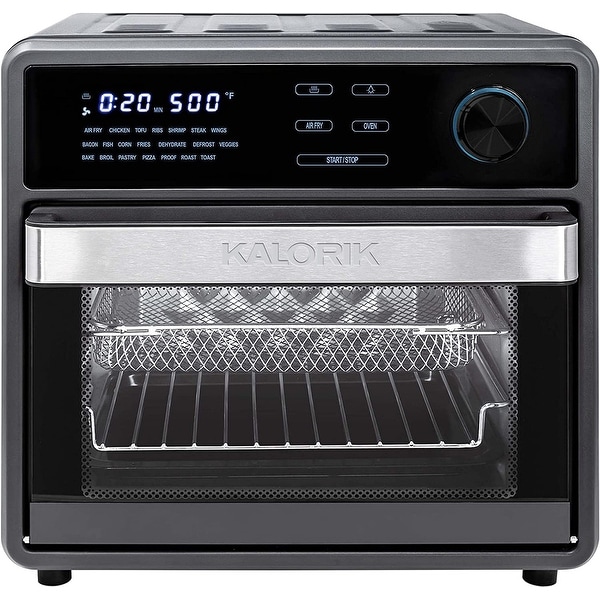 Kalorik Maxx Touch 16 qt. Air Fryer Oven Black