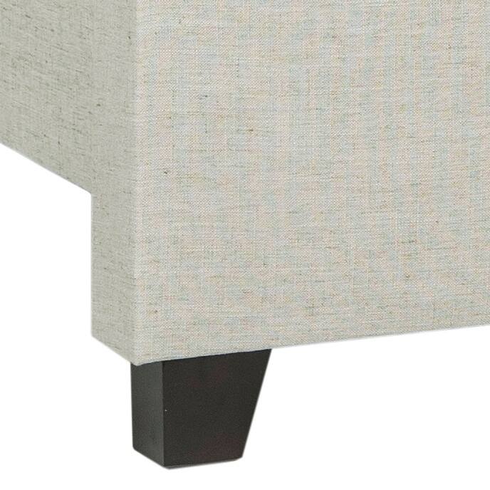 SAFAVIEH Suellen Upholstered Tufted Wingback Bed