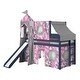 preview thumbnail 92 of 117, JACKPOT Prince & Princess Low Loft Twin Bed, Ladder Slide Tent & Tower