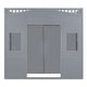 preview thumbnail 32 of 30, Elegant Design Full Size House Loft Bed with Ladder & Wardrobe