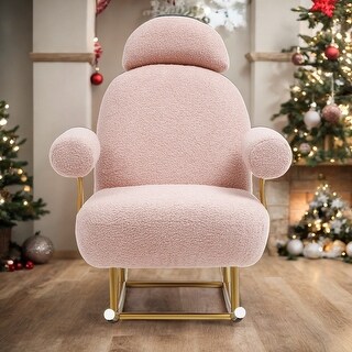 Target Sherpa Rocking Chair Modern Sherpa Fabric Nursery Rocking Chair,Accent Upholstered Rocker ...