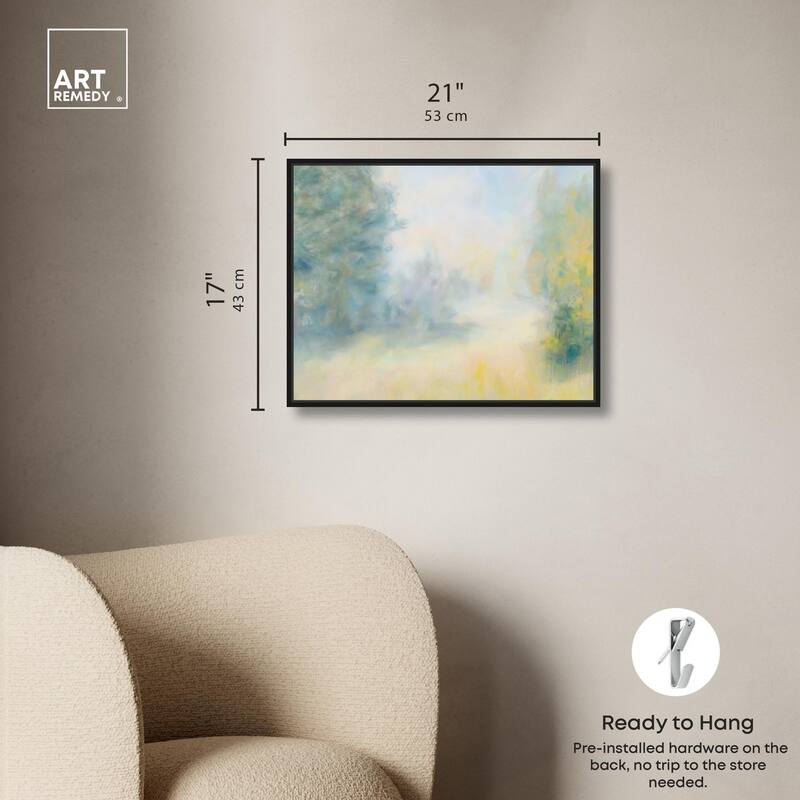 Faded Horizon I Canvas by Art Remedy