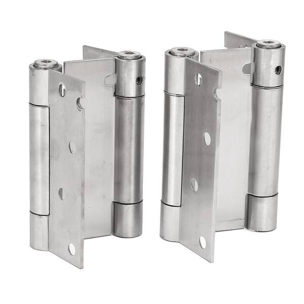 Shop Household Door Stainless Steel Spring Loaded Hinges