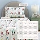 preview thumbnail 3 of 4, Linery & Co. Ultra-Soft Turkish Cotton Flannel Christmas Print Sheet Set