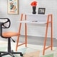 preview thumbnail 1 of 11, Simple Living Amari Kids Desk White/Orange