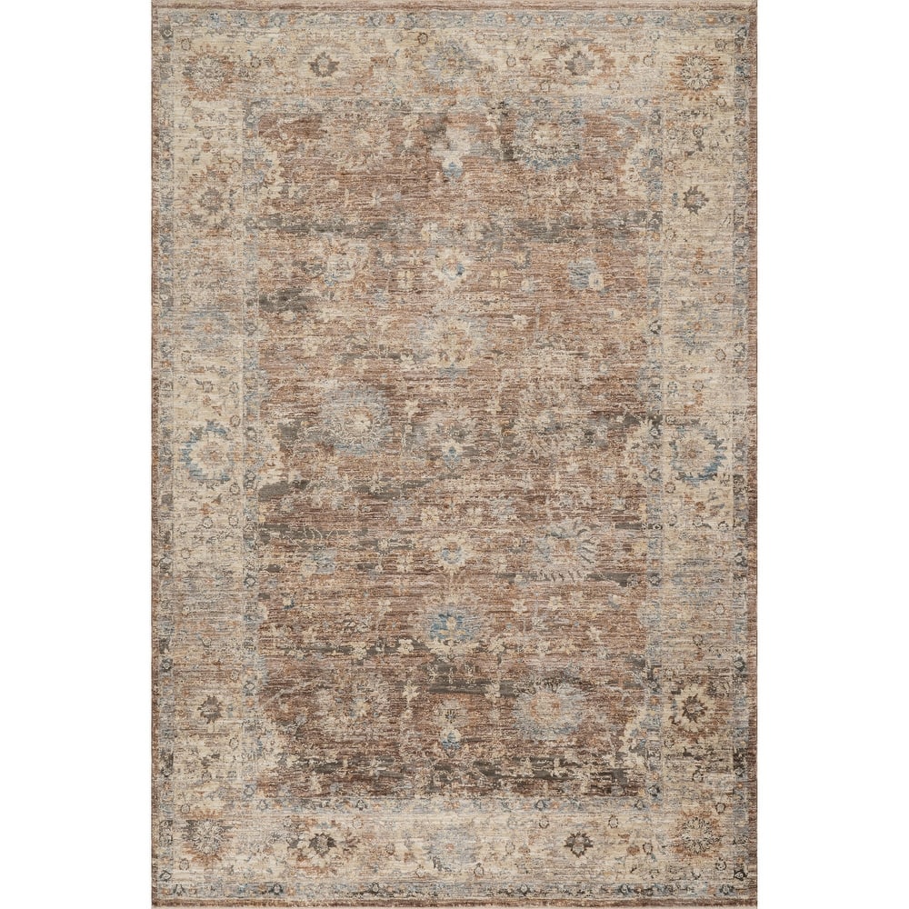 Nuloom Zerivah Traditional Vintage Floral Area Rug