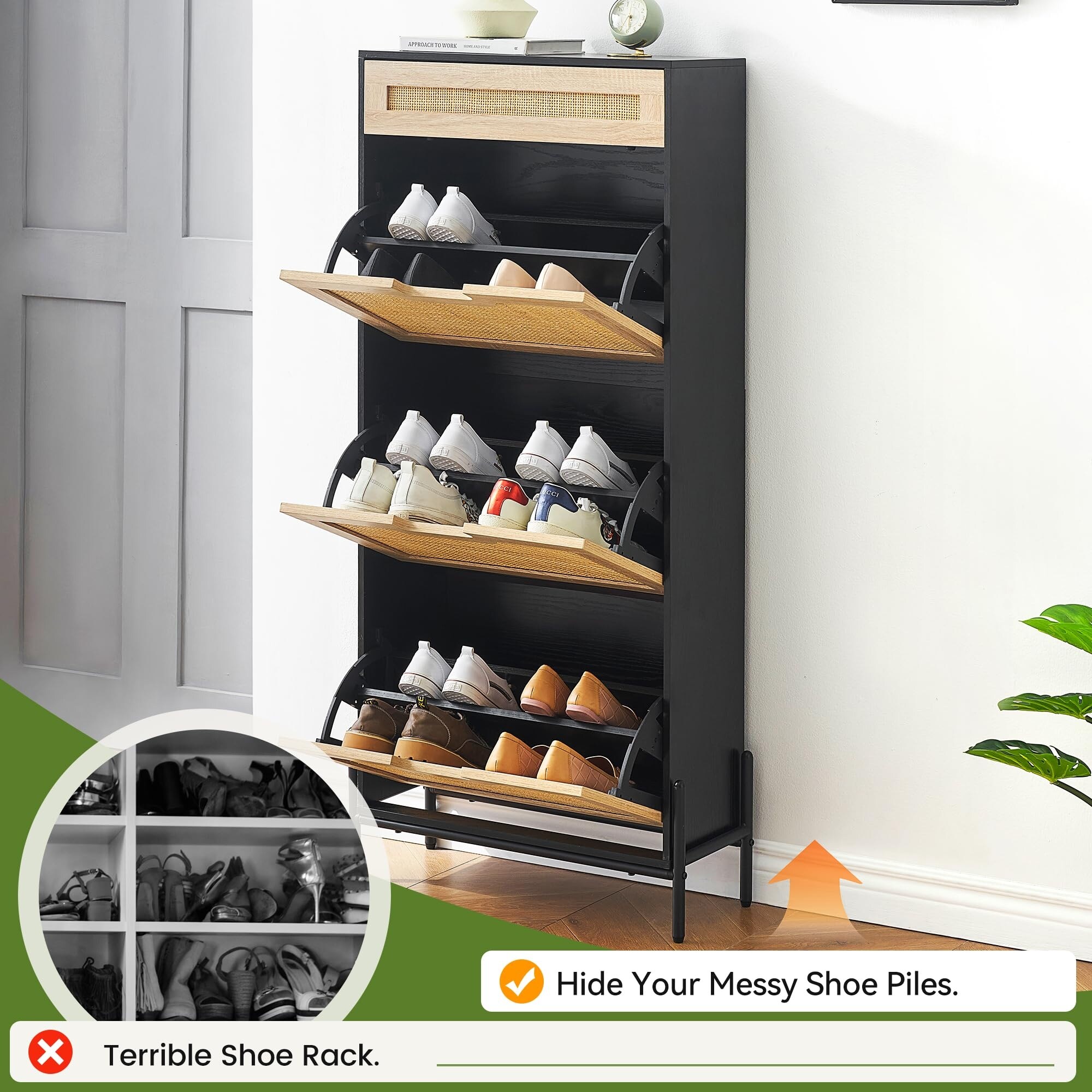 Bed bath beyond shoe rack discount