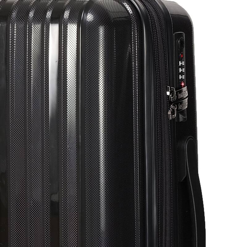 Luggage Sets 3 Piece,Luggage Set PP Material Travel Suitcase Set With Spinner Wheels for Men Women, 20''/24''/28''