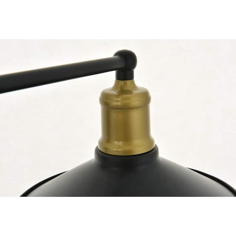 Nora Modern 2-light Wall Sconce with Flat Cone Shades