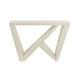 preview thumbnail 3 of 12, DH BASIC Modern Decorative Console Table with W-Shaped Legs by Denhour