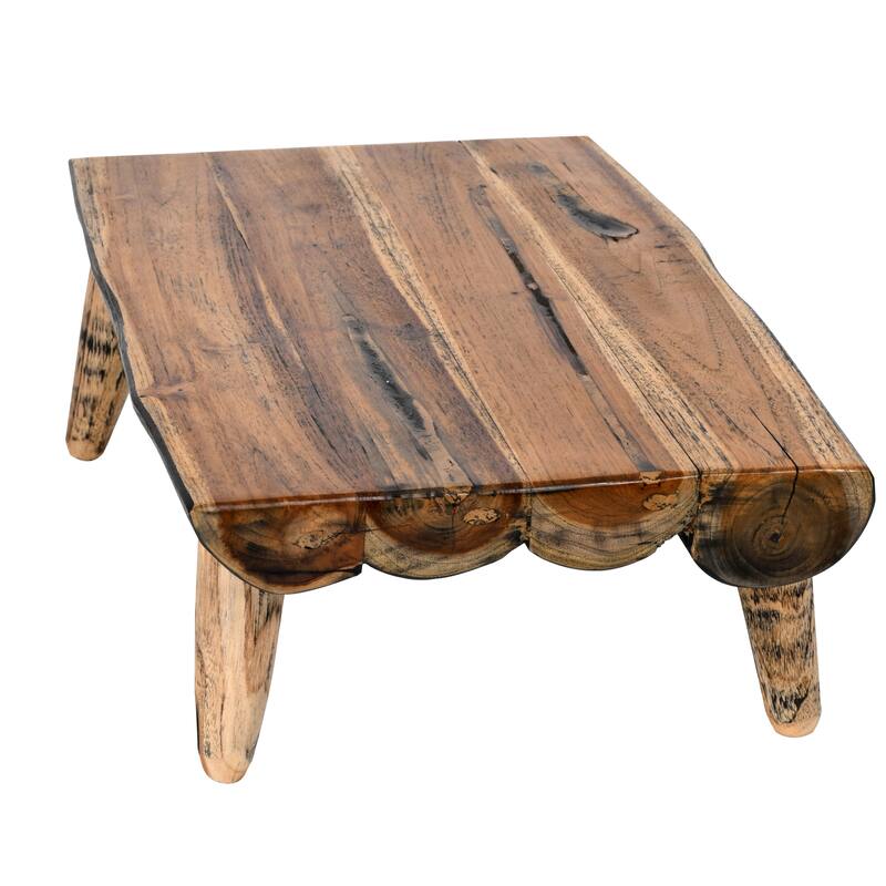 Teak Parisian Style 20X16X8 Inches Cutting Board With Natural Legs