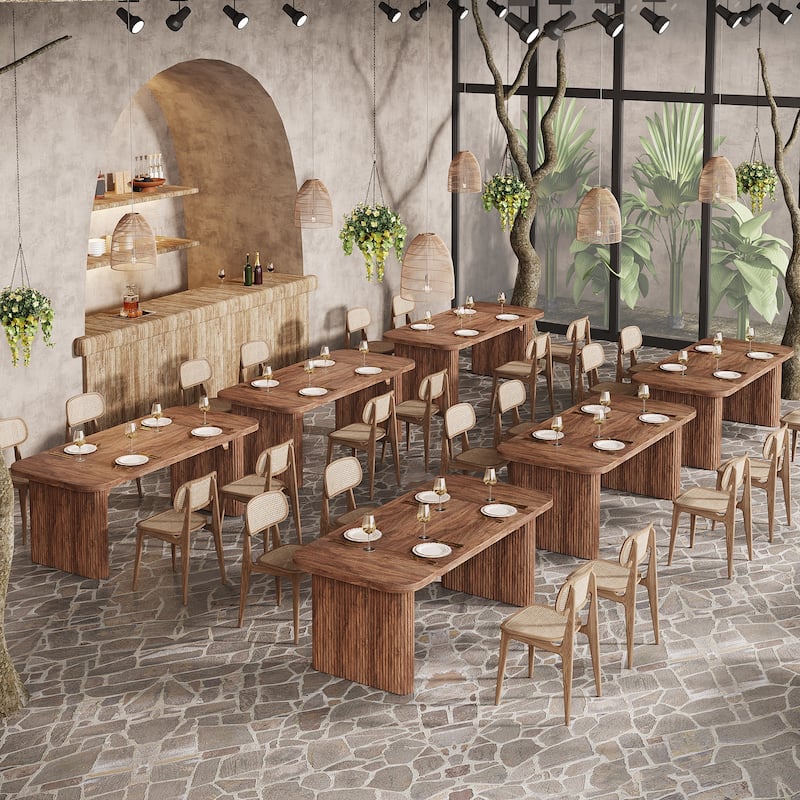 Wood Dining Table, Modern Kitchen Table, Dining Room Accent Table