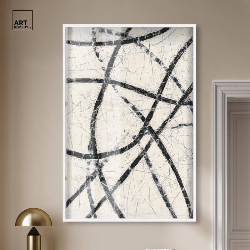 Intersecting Lines II Shadowbox by Art Remedy
