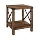preview thumbnail 18 of 41, Middlebrook Kujawa 18-inch X-side Accent Table