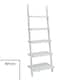 Porch & Den Jon Wooden Bookshelf Ladder