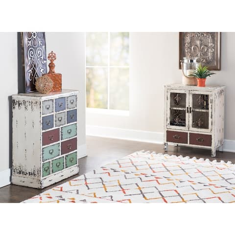Powell Parcel 13 Multi Colored Drawer Cabinet