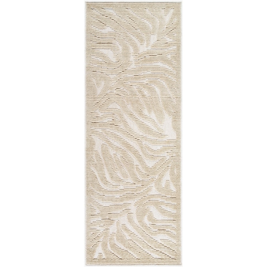 Livabliss Lyna Modern Floral Washable Area Rug