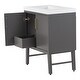 preview thumbnail 4 of 35, Spring Mill Cabinets 30" Darya Bathroom Vanity With 2-Doors, 1 Drawer, and White Sink Top