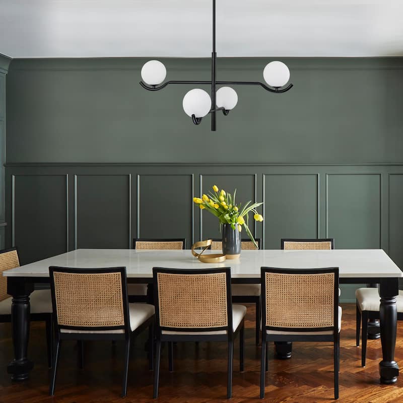 C Cattleya 4-Light /6-Light Mid-Century Chandelier Pendant Light