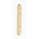 preview thumbnail 4 of 2, Alno Classic Traditional 3-1/2 Inch Center to Center Cabinet Pull Polished Brass