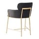 preview thumbnail 19 of 24, SAFAVIEH Couture Charlize Dining Chair (Fully Assembled) - 21.9" W x 20.7" L x 30.1" H