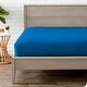 preview thumbnail 41 of 47, Deep Pocket Soft Microfiber Fitted Sheet Wrinkle Resistant - Twin, Queen, King, XL & More Twin XL - Medium Blue