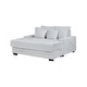 preview thumbnail 7 of 8, Symphony 67"W Corduroy Oversized Sofa Chaise Lounge Chair with Cupholders and USB Charging Port