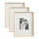 preview thumbnail 65 of 119, Kate and Laurel Gibson Photo Frame Set 3 Piece 16x20 matted to 8x10 - Natural