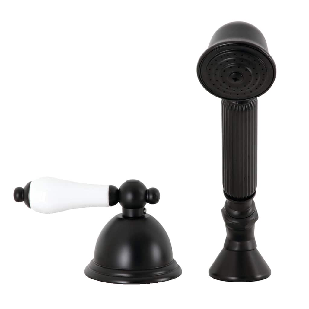 Vintage Deck Mount Hand Shower with Diverter for Roman Tub Faucet