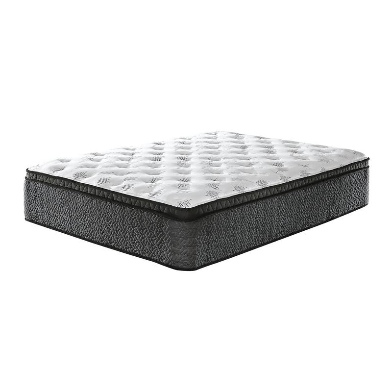 Signature Design by Ashley 16-inch Ultra Luxury Euro top with Memory Foam Plush Mattress - King