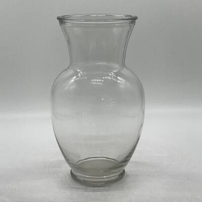 Classic Urn Shape Clear Glass Vase