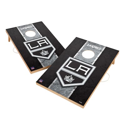 Vintage Los Angeles Kings NHL Regulation 2x4 Cornhole Set