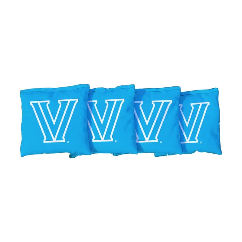 Villanova Wildcats Light Blue Cornhole Bags - All-Weather Resin Filled