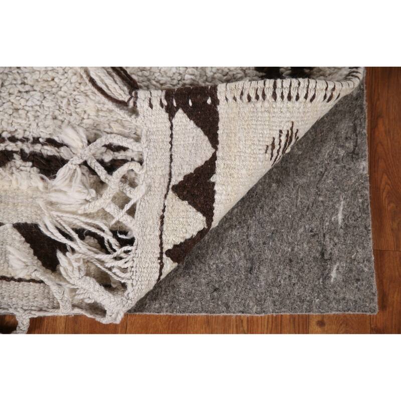 Plush Turkish Anatolian Runner Rug Hand-knotted Wool Carpet - 3'2"x 11'5"
