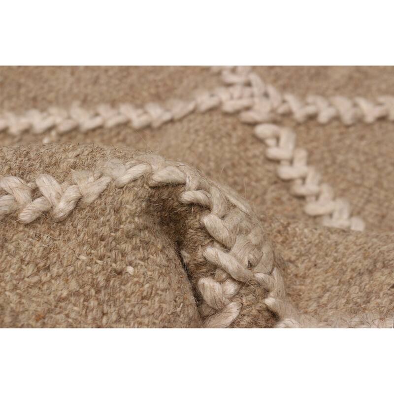 Marrakech Tan Kilim 5'1" x 8'2" - 5'1 x 8'2