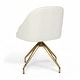 preview thumbnail 71 of 75, Martha Stewart Upholstered Stationary Swivel Home Office Chair