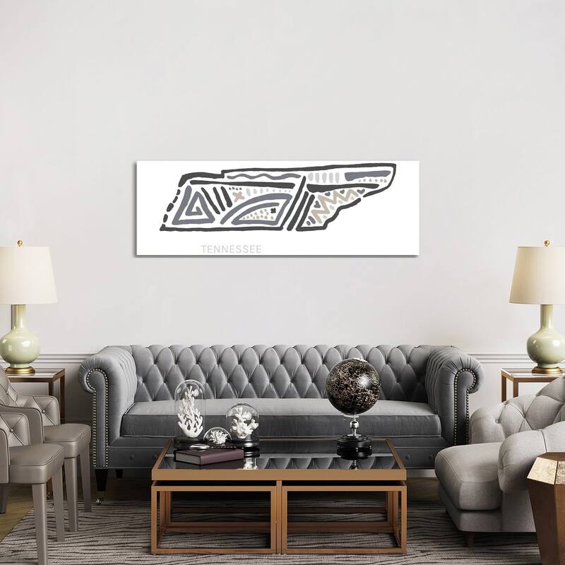 iCanvas "Tennessee" by Statement Goods Canvas Print