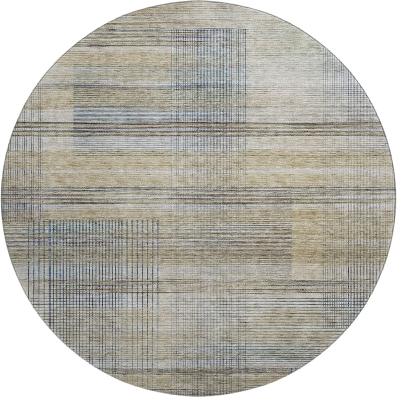 Premium Washable Super Soft Modern Criss Cross Mayfield Rug