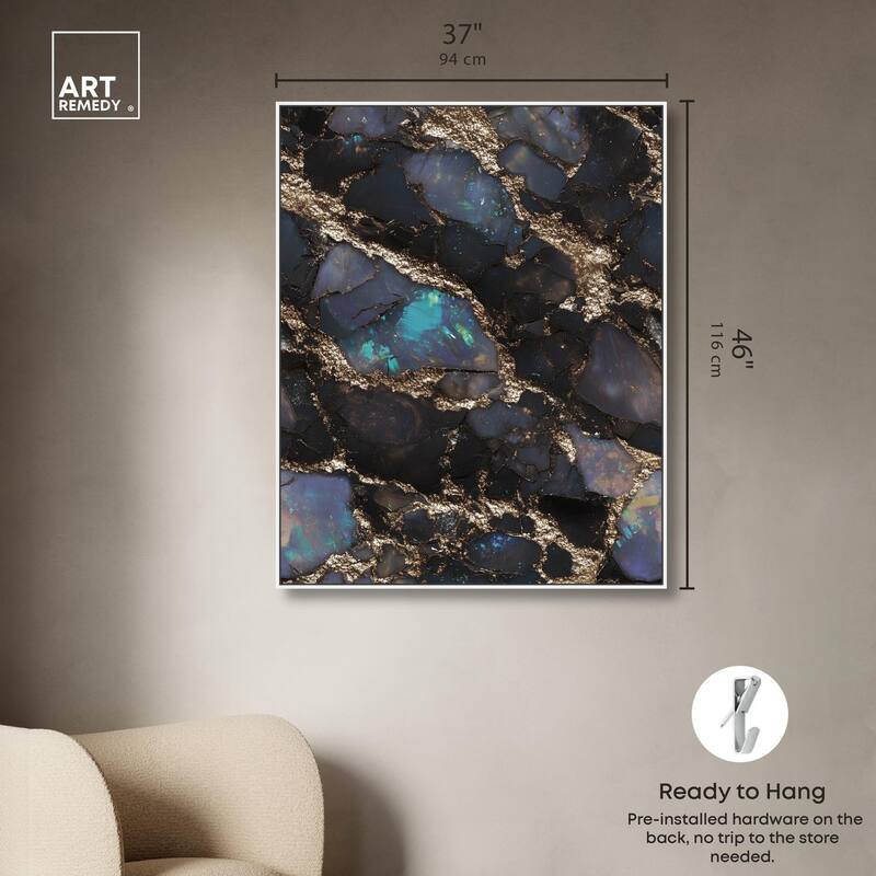 Astral Firelight Canvas by Art Remedy